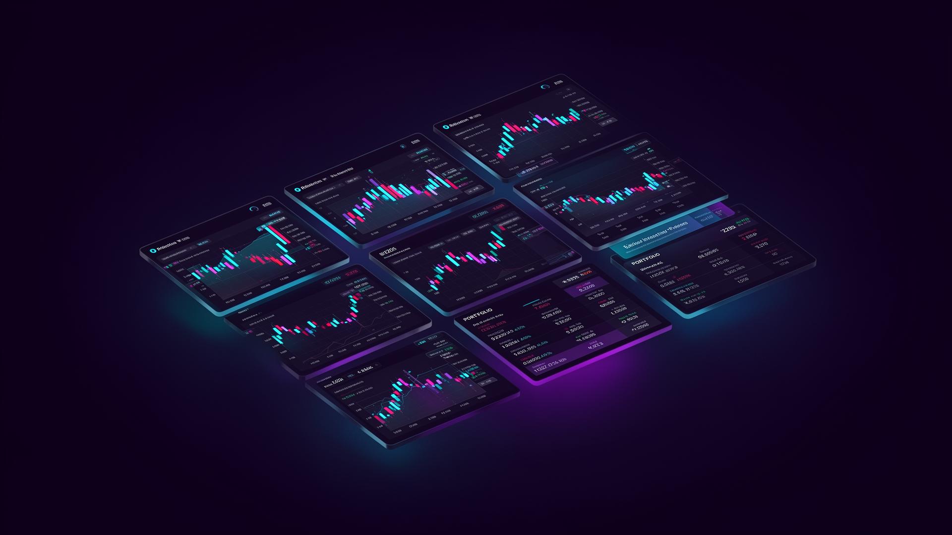 Trading dashboard preview